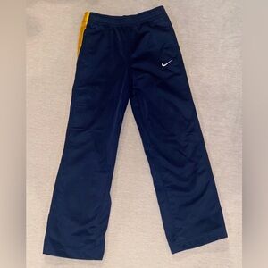 Nike Kids Navy Blue Track Pants